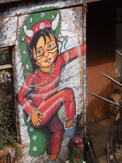 Street art, Valparaiso
